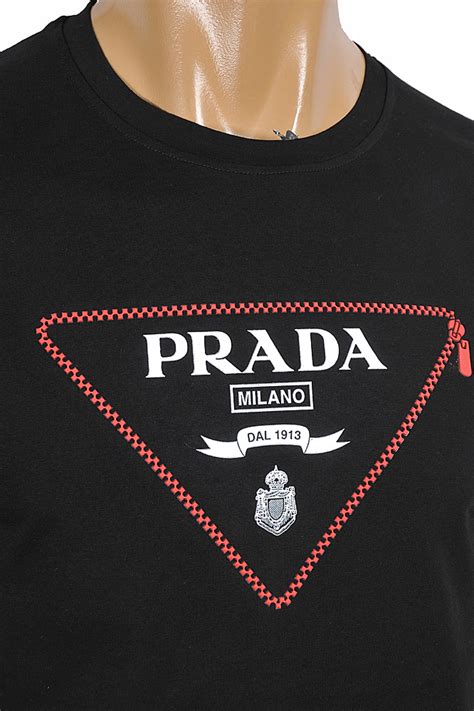 t shirt prada ebay|prada men' s t shirts.